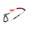 Gripps Coil E-Tether With Dual Locking Carabiner, 10PK H01054-10 - alternate 1